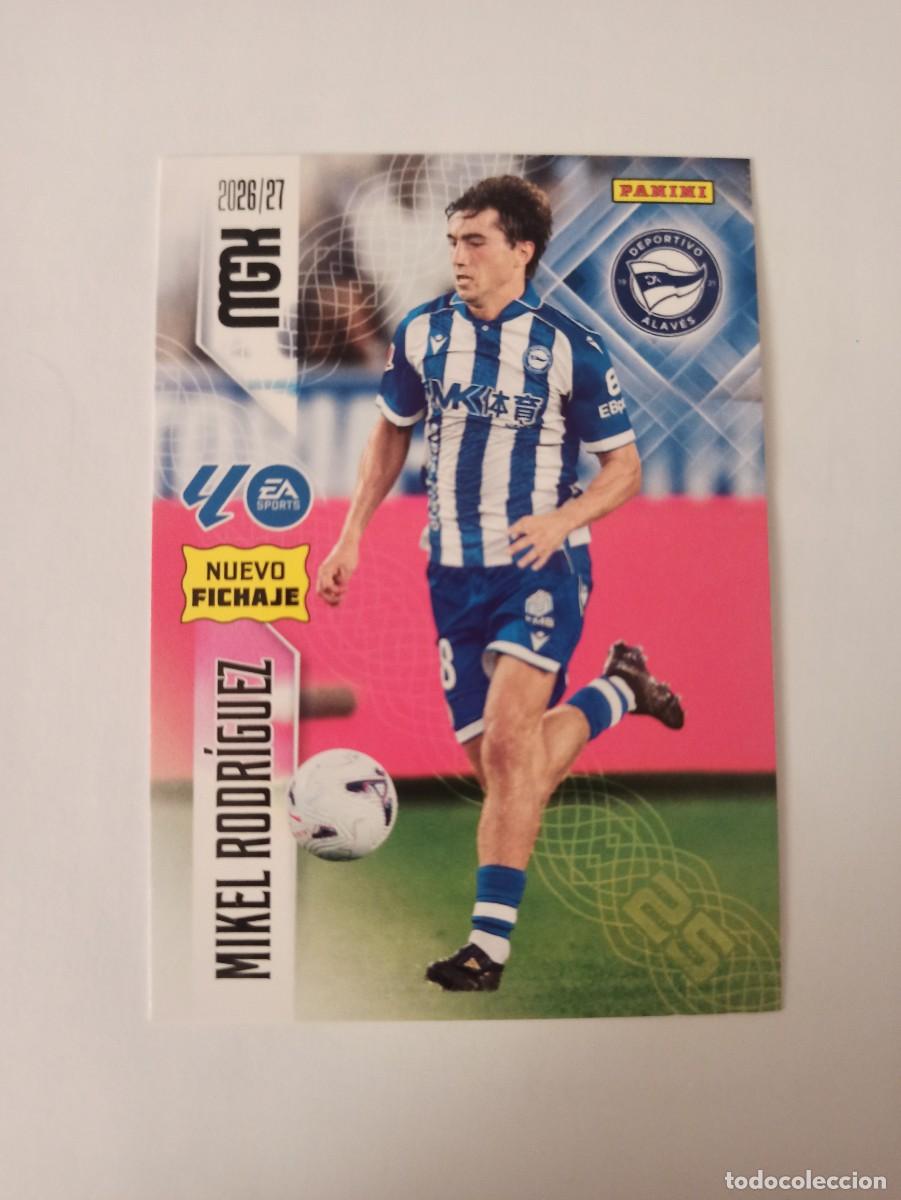 Cromos de f&uacute;tbol: Mikel Rodr&iacute;guez 456 - Alav&eacute;s - FICHAJE - 2 &ordf; SEGUNDA EDICI&Oacute;N - MEGACRACKS 2026 2027 - 26 27 MGK