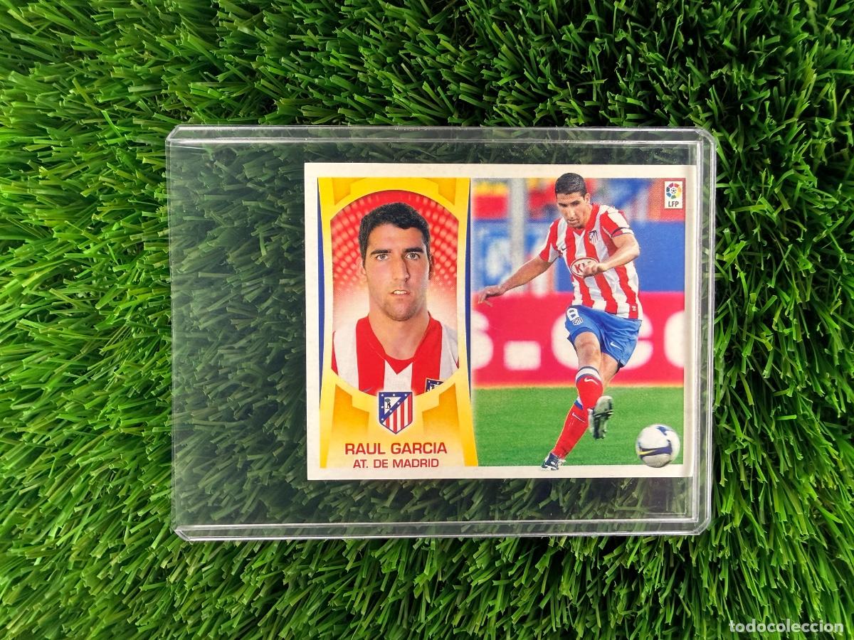Cromos de f&uacute;tbol: N&ordm; 9 Ra&uacute;l Garc&iacute;a Atl&eacute;tico de Madrid Liga Este 09 10