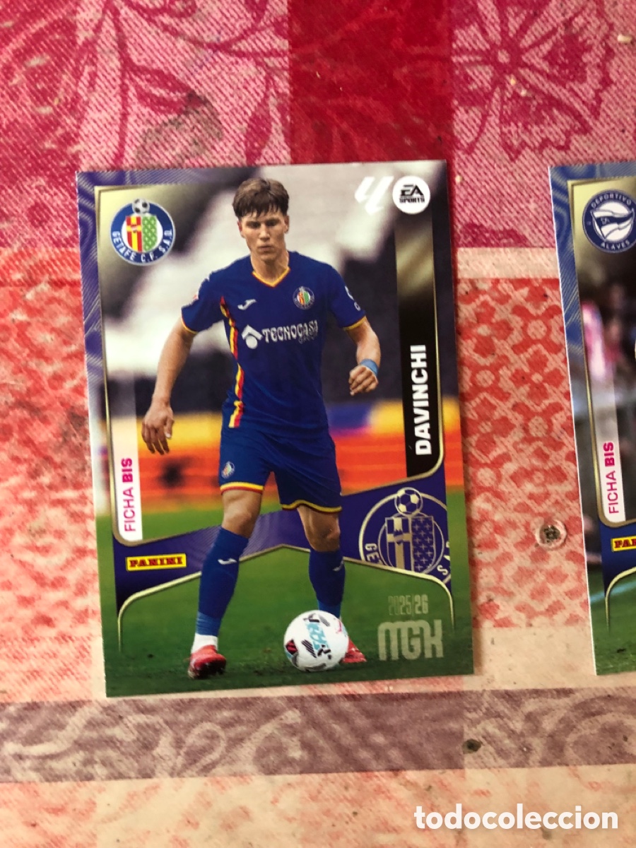 Cromos de f&uacute;tbol: 171 BIS DAVINCHI GETAFE MEGACRACKS 2025 2026 PANINI 25 26