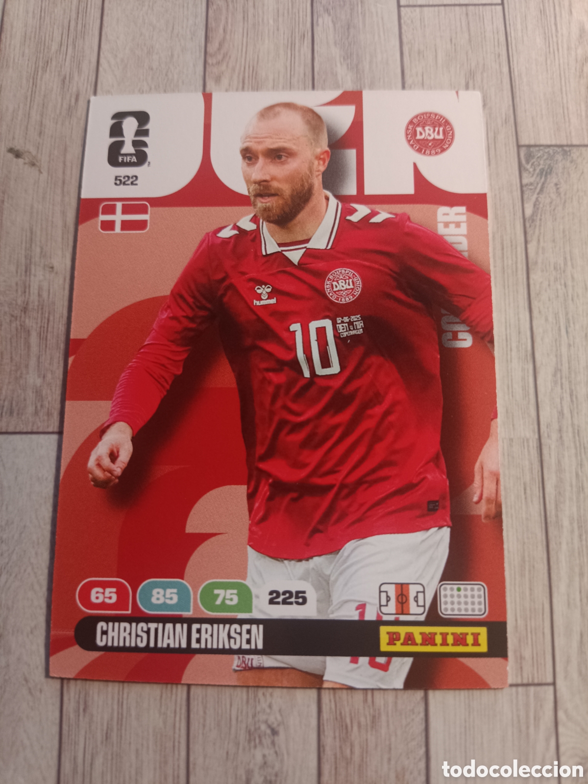Cromos de f&uacute;tbol: 522 ERIKSEN DINAMARCA CONTENDERS ADRENALYN XL MUNDIAL WORLD CUP 2026 PANINI 26