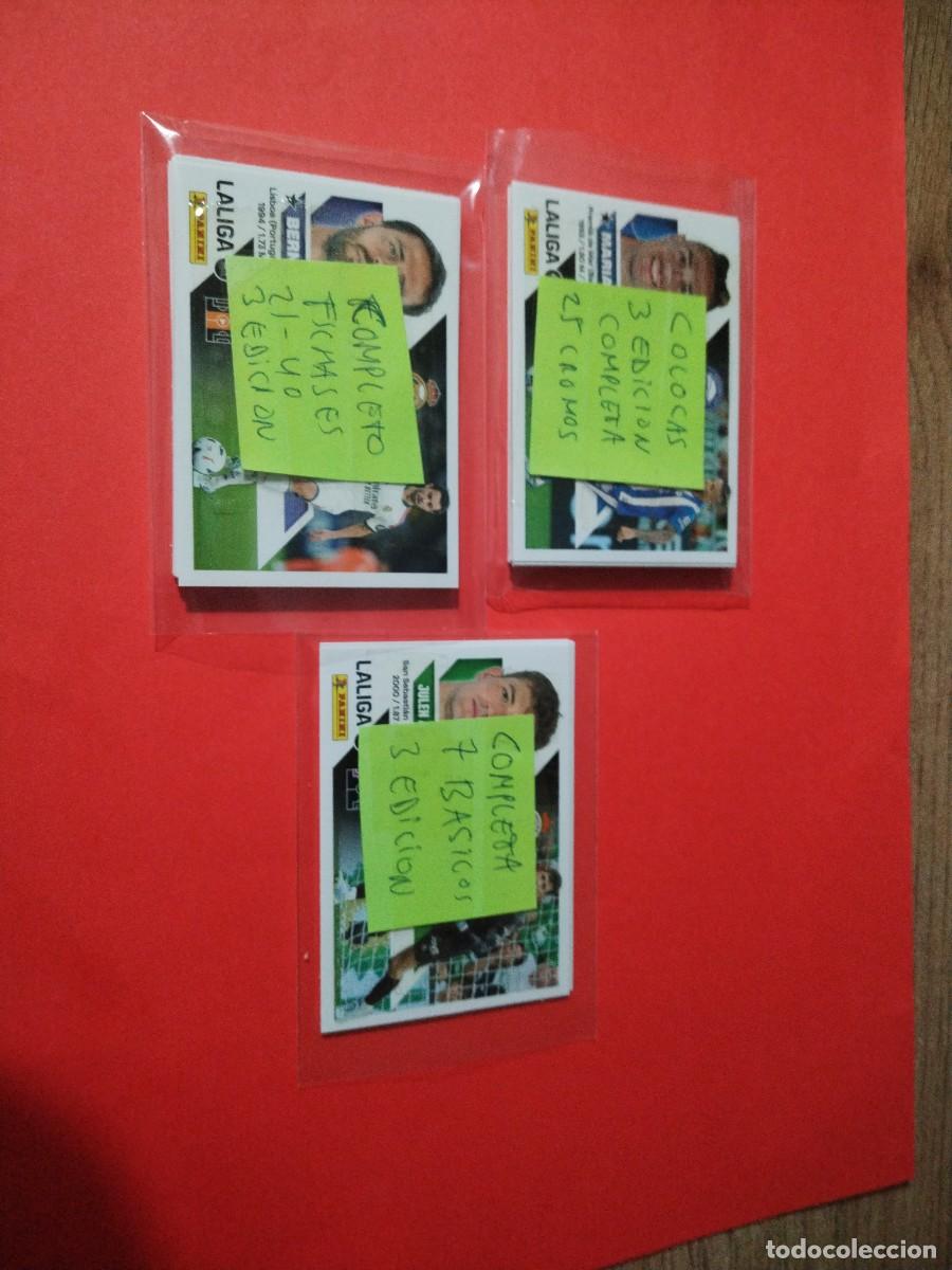Cromos de f&uacute;tbol: ESTE 2026 2027 LOTE COMPLETO 3 EDICION 52 CROMOS