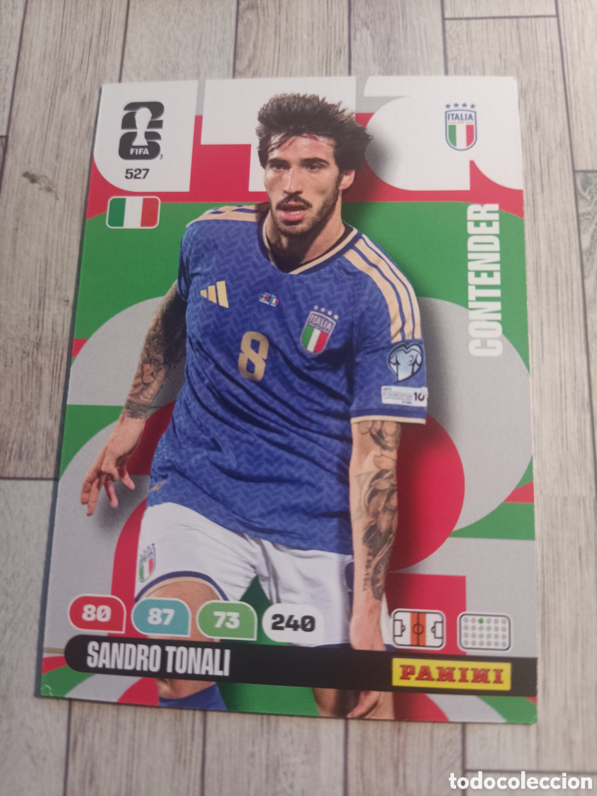 Cromos de f&uacute;tbol: 527 TONALLI ITALIA CONTENDERS ADRENALYN XL MUNDIAL WORLD CUP 2026 PANINI 26