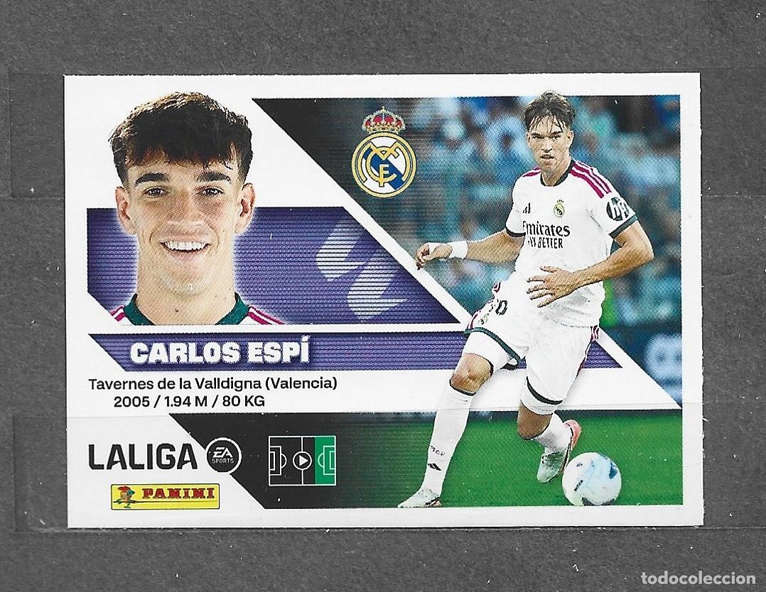 Cromos de f&uacute;tbol: Liga este 26/27 - Carlos Esp&iacute; - N&deg; 17 bis - R. Madrid - ( Coloca )