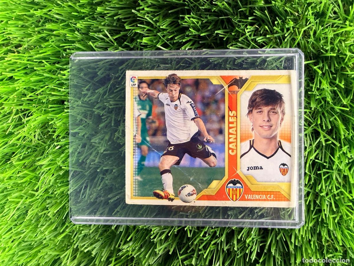 Cromos de f&uacute;tbol: N&ordm; 46 Canales &Uacute;ltimos Fichajes Valencia CF Liga Este 11 12
