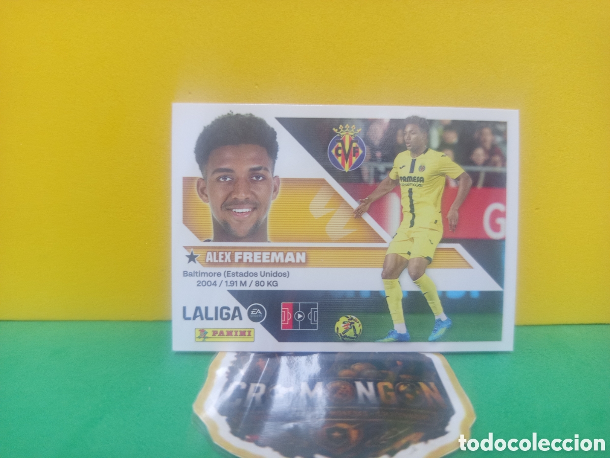 Cromos de f&uacute;tbol: ❇️ CROMO ⚽ 7B.- FREEMAN (VILLARREAL) - COLECCIONES ESTE 2026/27 (PANINI) ❇️