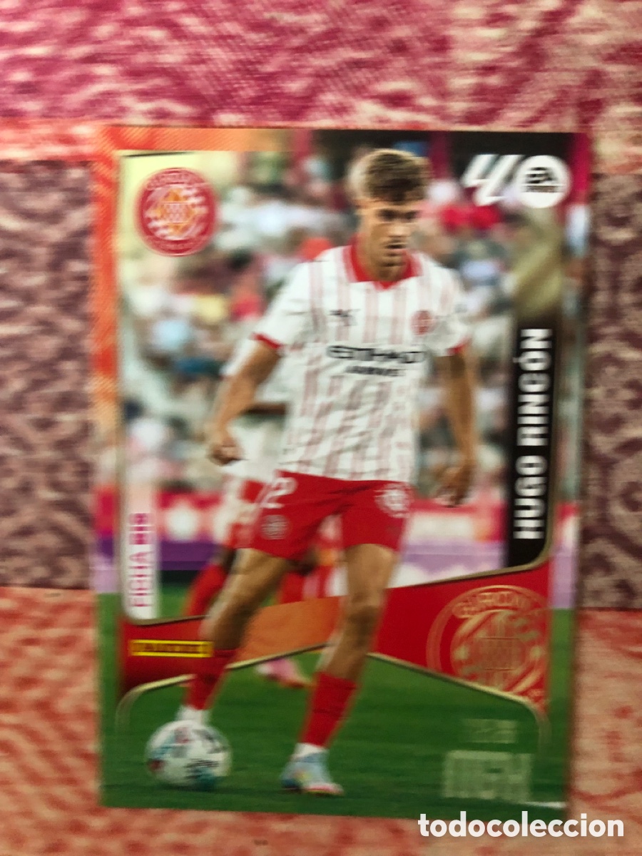 Cromos de f&uacute;tbol: MEGACRACKS 2025 2026 MGK 25 26 ALBUM PANINI LIGA N 185BIS 185 BIS GIRONA SEGUNDA HUGO RINCON