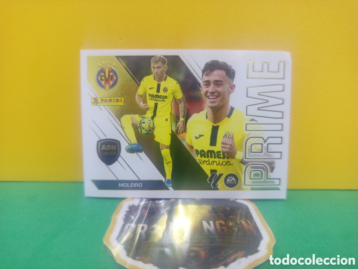 Cromos de f&uacute;tbol: ❇️ CROMO ⚽ 9.- MOLEIRO -ADN PRIME- (VILLARREAL) - COLECCIONES ESTE 2026/27 (PANINI) ❇️