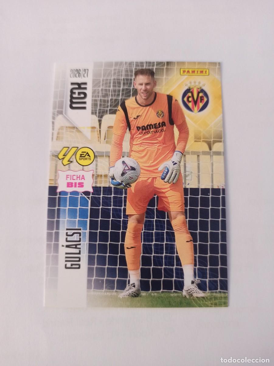 Cromos de f&uacute;tbol: Gulacsi 363 bis - Villarreal - 2 &ordf; SEGUNDA EDICI&Oacute;N - MEGACRACKS 2026 2027 - 26 27 MGK