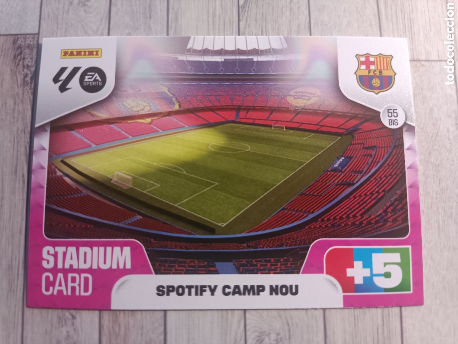 Cromos de f&uacute;tbol: 55 BIS SPOTIFY CAMP NOU BARCELONA ADRENALYN XL 2025 2026 PANINI 25 26