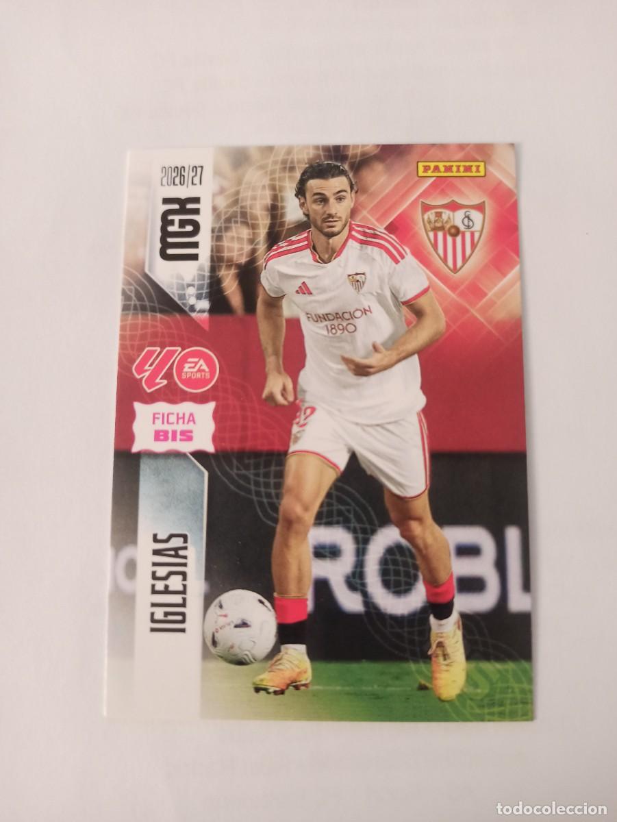 Cromos de f&uacute;tbol: Iglesias 329 bis - Sevilla - 2 &ordf; SEGUNDA EDICI&Oacute;N - MEGACRACKS 2026 2027 - 26 27 MGK