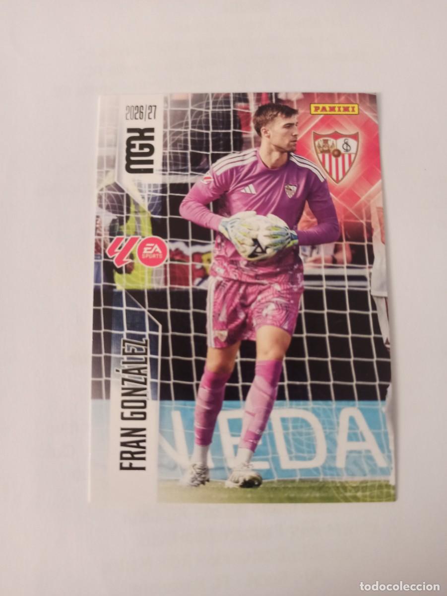 Cromos de f&uacute;tbol: Fran Gonz&aacute;lez 327 - Sevilla - 2 &ordf; SEGUNDA EDICI&Oacute;N - MEGACRACKS 2026 2027 - 26 27 MGK