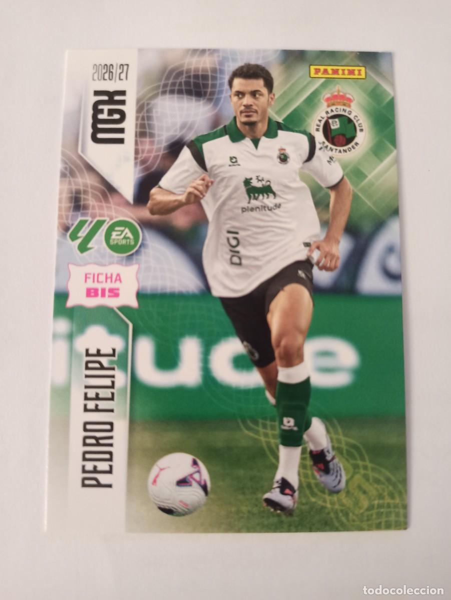 Cromos de f&uacute;tbol: Pedro Felipe 277 bis - Racing Santander - 2 &ordf; SEGUNDA EDICI&Oacute;N - MEGACRACKS 2026 2027 - 26 27 MGK
