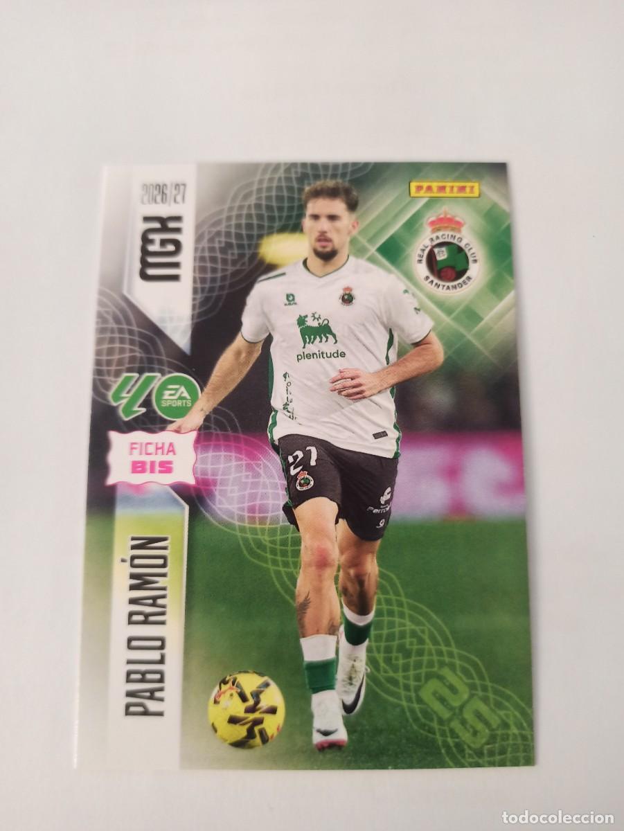 Cromos de f&uacute;tbol: Pablo Ramon 275 bis - Racing Santander - 2 &ordf; SEGUNDA EDICI&Oacute;N - MEGACRACKS 2026 2027 - 26 27 MGK