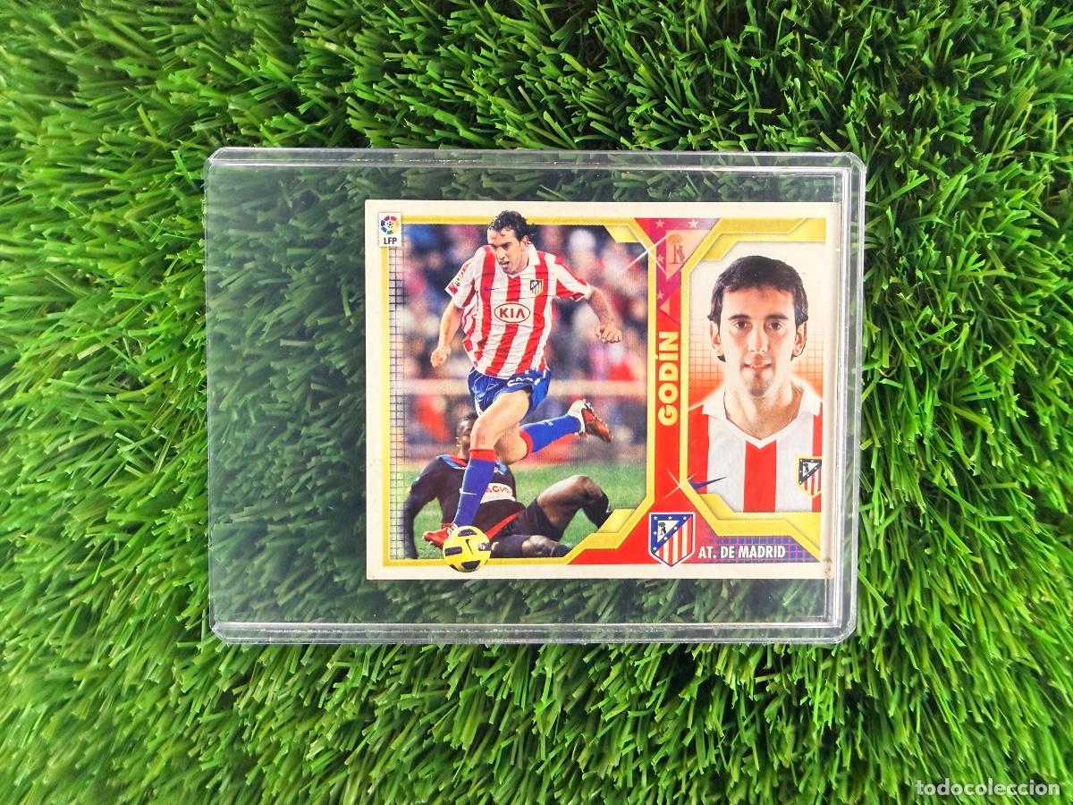 Cromos de f&uacute;tbol: N&ordm; 4 God&iacute;n Atl&eacute;tico de Madrid Liga Este 11 12