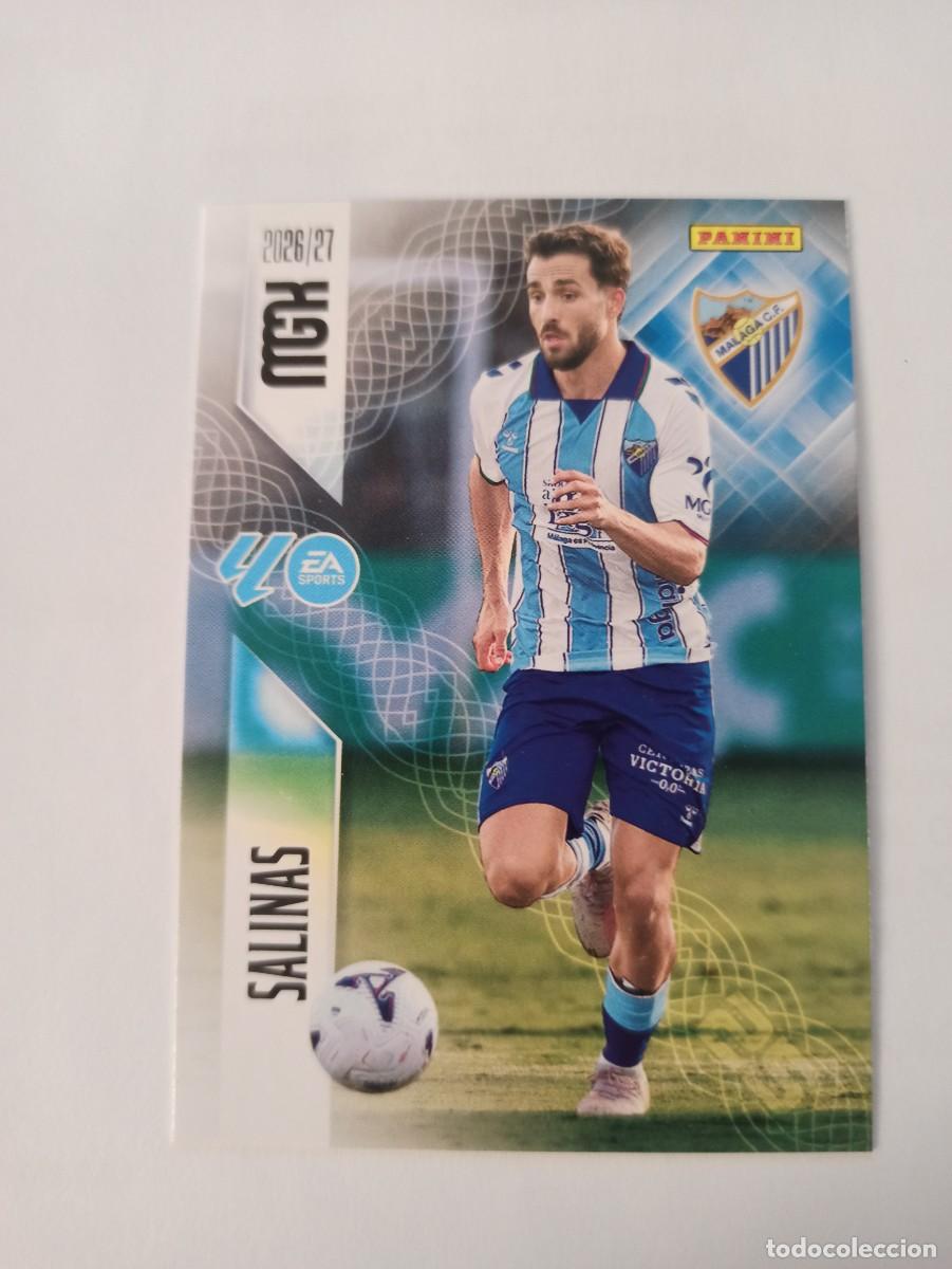 Cromos de f&uacute;tbol: Salinas 243 - M&aacute;laga - 2 &ordf; SEGUNDA EDICI&Oacute;N - MEGACRACKS 2026 2027 - 26 27 MGK