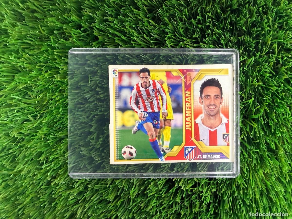 Fu&szlig;ball-Sticker: N&ordm; 13 Juanfran Atl&eacute;tico de Madrid Liga Este 11 12