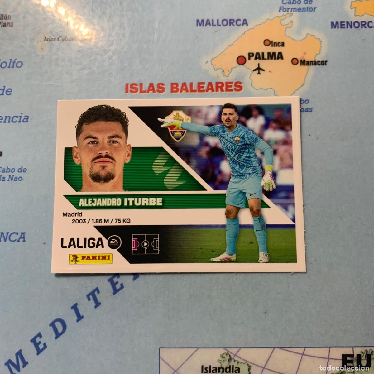 Cartes &agrave; collectionner de Football: Iturbe n&uacute;mero 4 del Elche cromo de la liga este 26-27 2026-2027