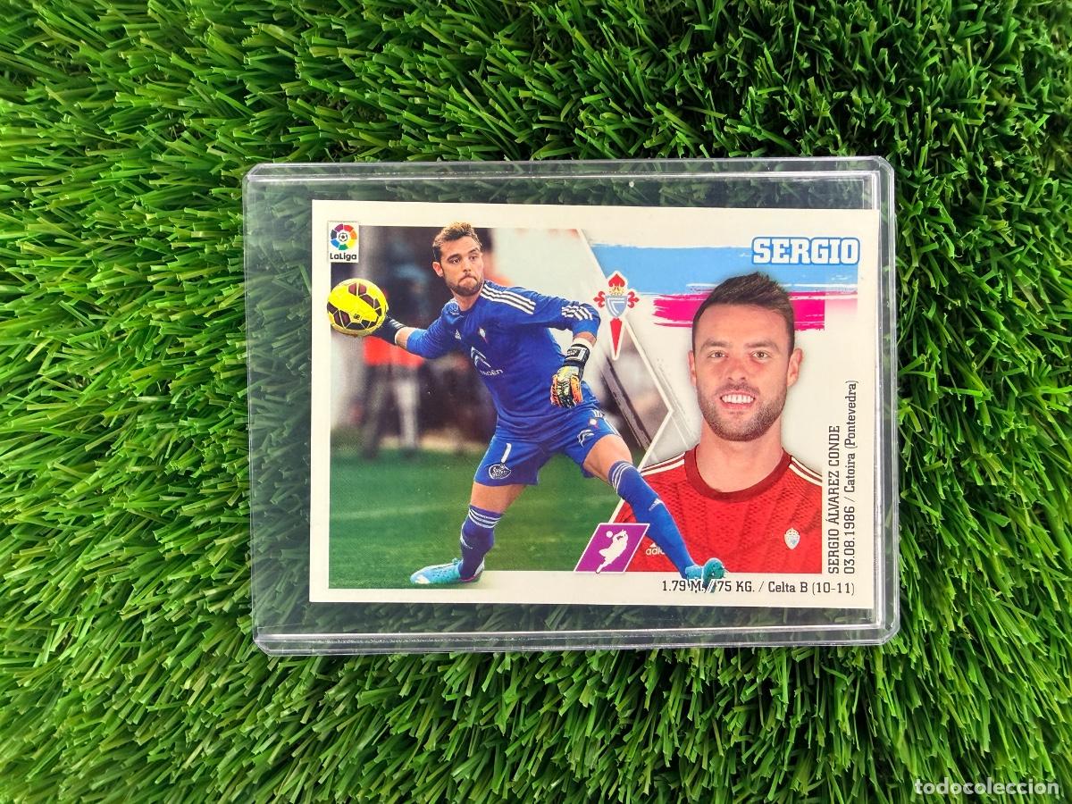 Fu&szlig;ball-Sticker: N&ordm; 3 Sergio RC Celta Liga Este 15 16