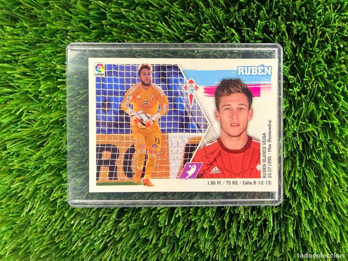 Fu&szlig;ball-Sticker: N&ordm; 4 Rub&eacute;n RC Celta Liga Este 15 16