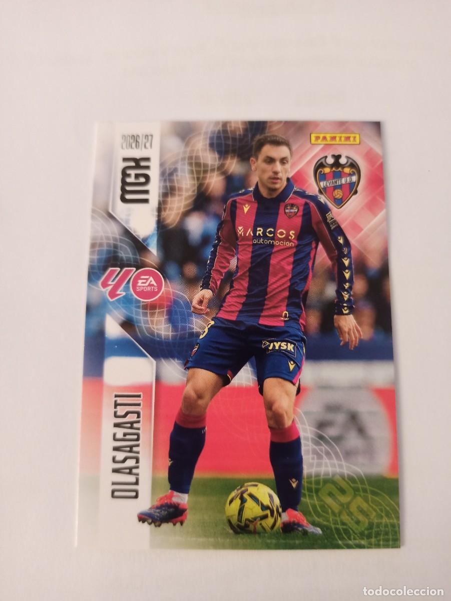 Cromos de f&uacute;tbol: Olasagasti 210 - Levante - 2 &ordf; SEGUNDA EDICI&Oacute;N - MEGACRACKS 2026 2027 - 26 27 MGK