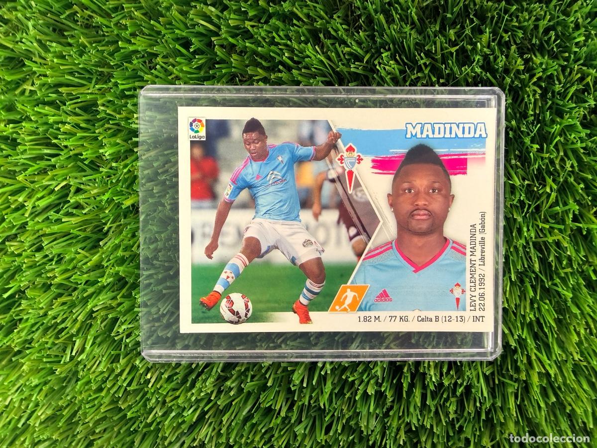 Cromos de f&uacute;tbol: N&ordm; 15 Madinda RC Celta Liga Este 15 16