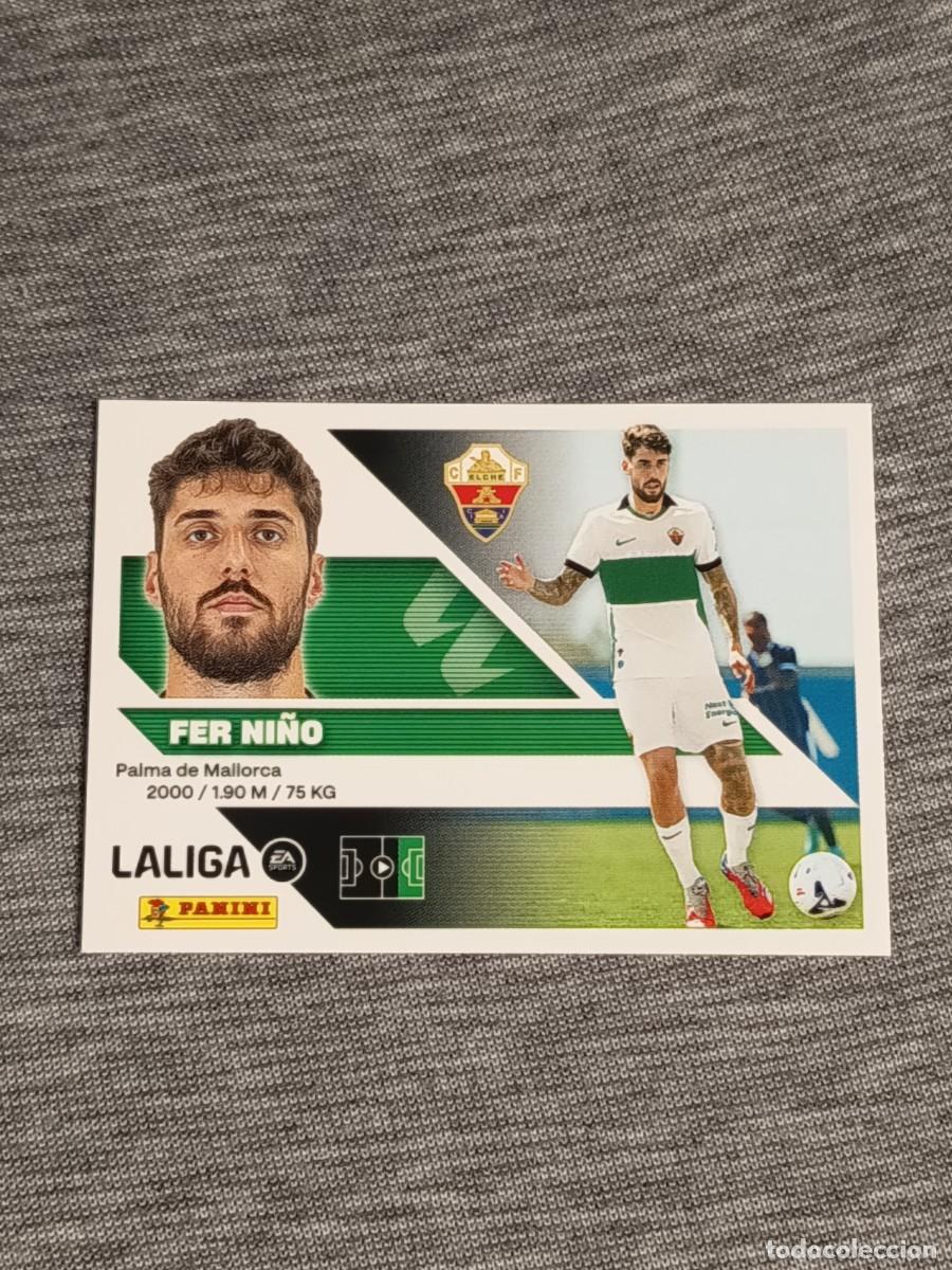 Figurine di Calcio: Liga este 26 27 Panini FER NI&Ntilde;O FICHAJE N&deg;15 ELCHE nuevo