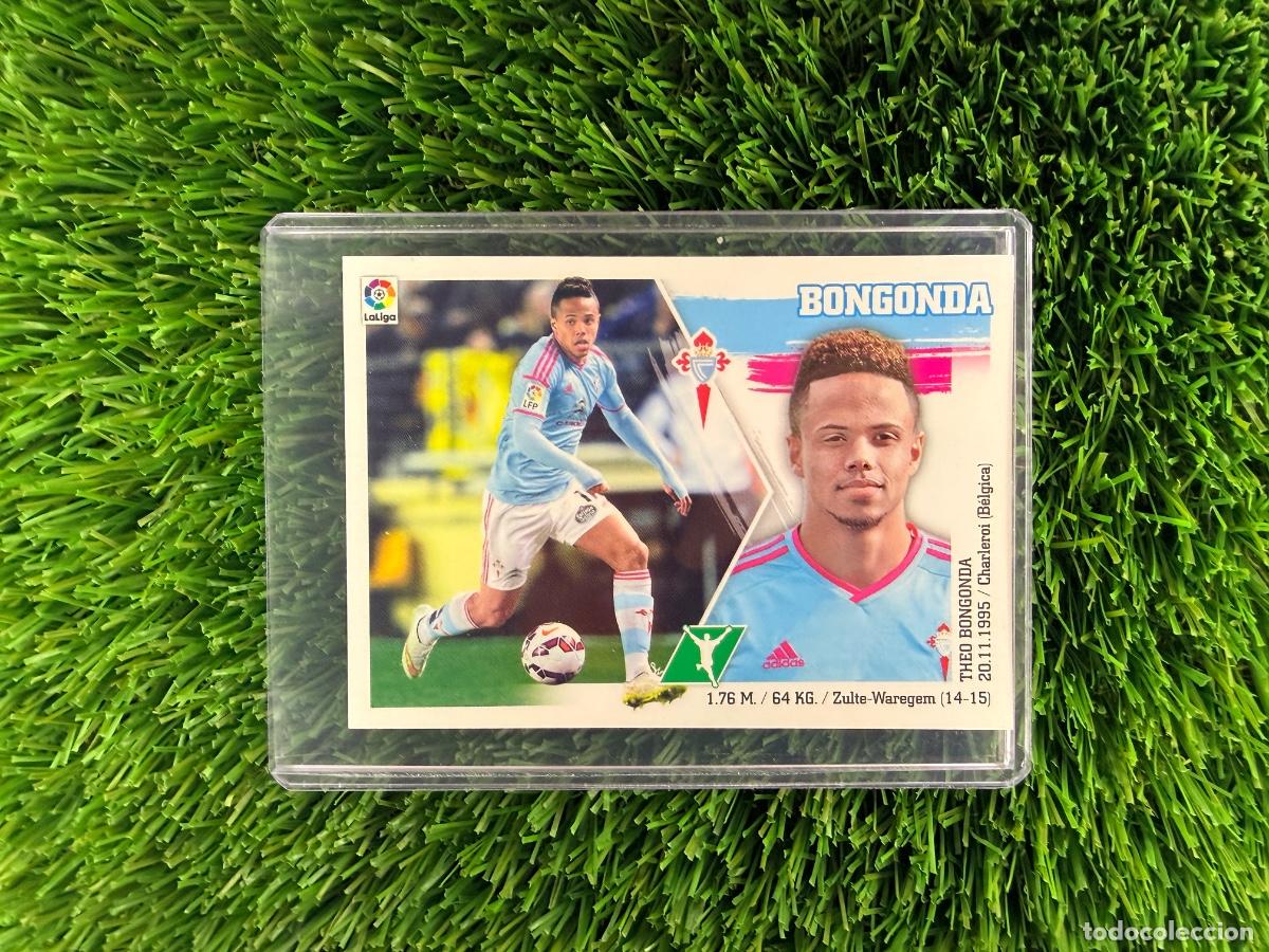 Cromos de f&uacute;tbol: N&ordm; 18 Bongonda RC Celta Liga Este 15 16
