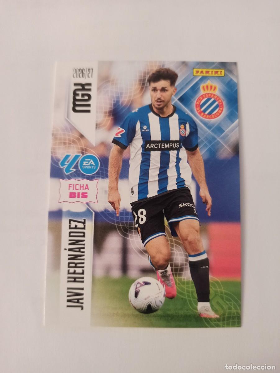 Fu&szlig;ball-Sticker: Javi Hern&aacute;ndez 175 bis - Espanyol - 2 &ordf; SEGUNDA EDICI&Oacute;N - MEGACRACKS 2026 2027 - 26 27 MGK