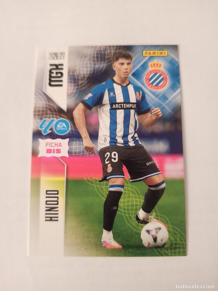 Fu&szlig;ball-Sticker: Hinojo 170 bis - Espanyol - 2 &ordf; SEGUNDA EDICI&Oacute;N - MEGACRACKS 2026 2027 - 26 27 MGK