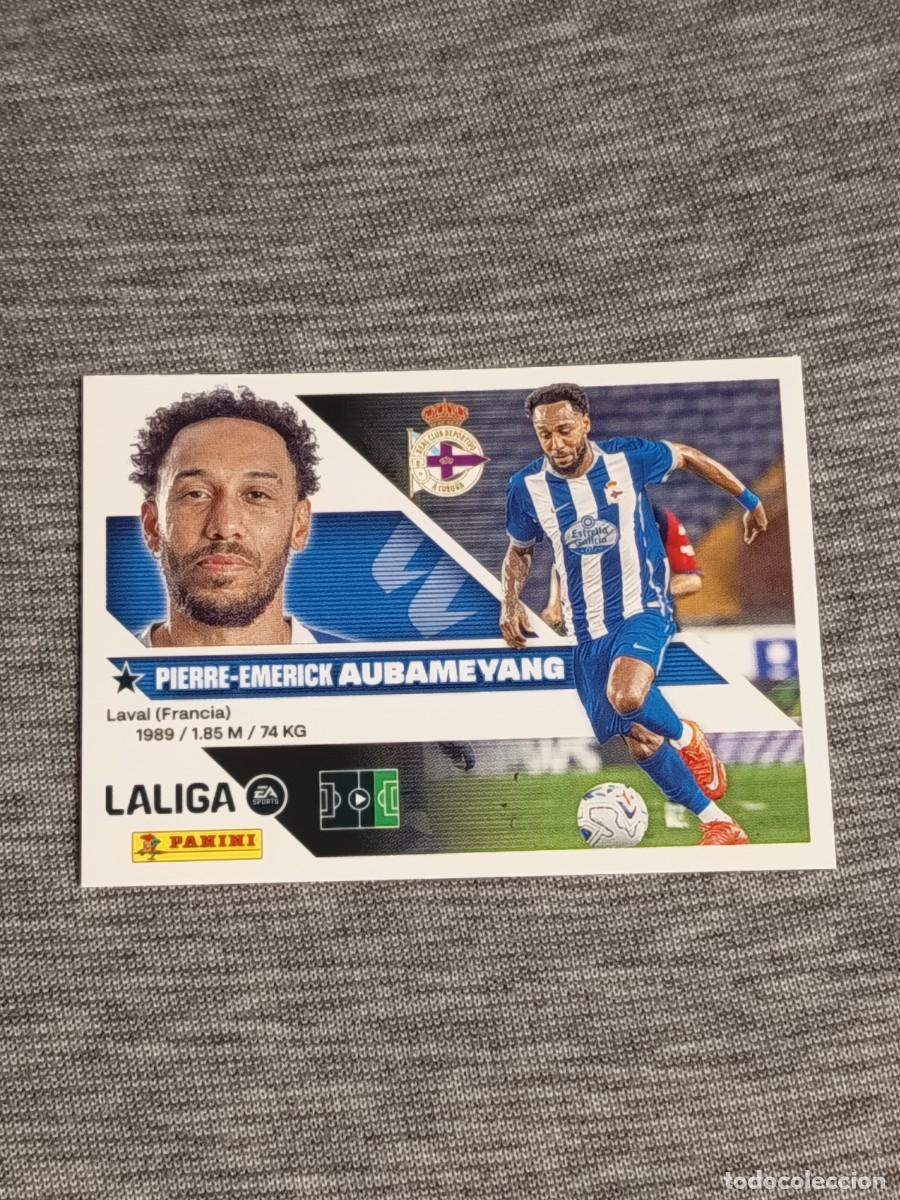 Fu&szlig;ball-Sticker: Liga este 26 27 Panini AUBAMEYANG FICHAJE N&deg;12 DEPORTIVO DE LA CORU&Ntilde;A nuevo
