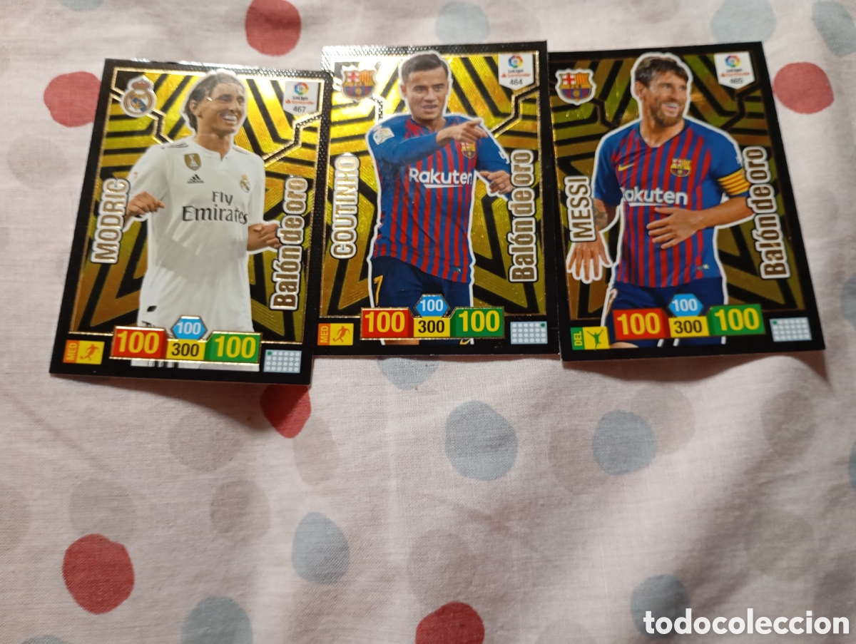 Cromos de f&uacute;tbol: Premium oro,edici&oacute;n limitada ,supercracks, bal&oacute;n oro - Foto 5