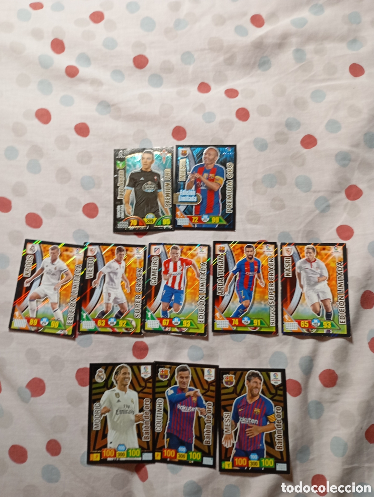 Cromos de f&uacute;tbol: Premium oro,edici&oacute;n limitada ,supercracks, bal&oacute;n oro
