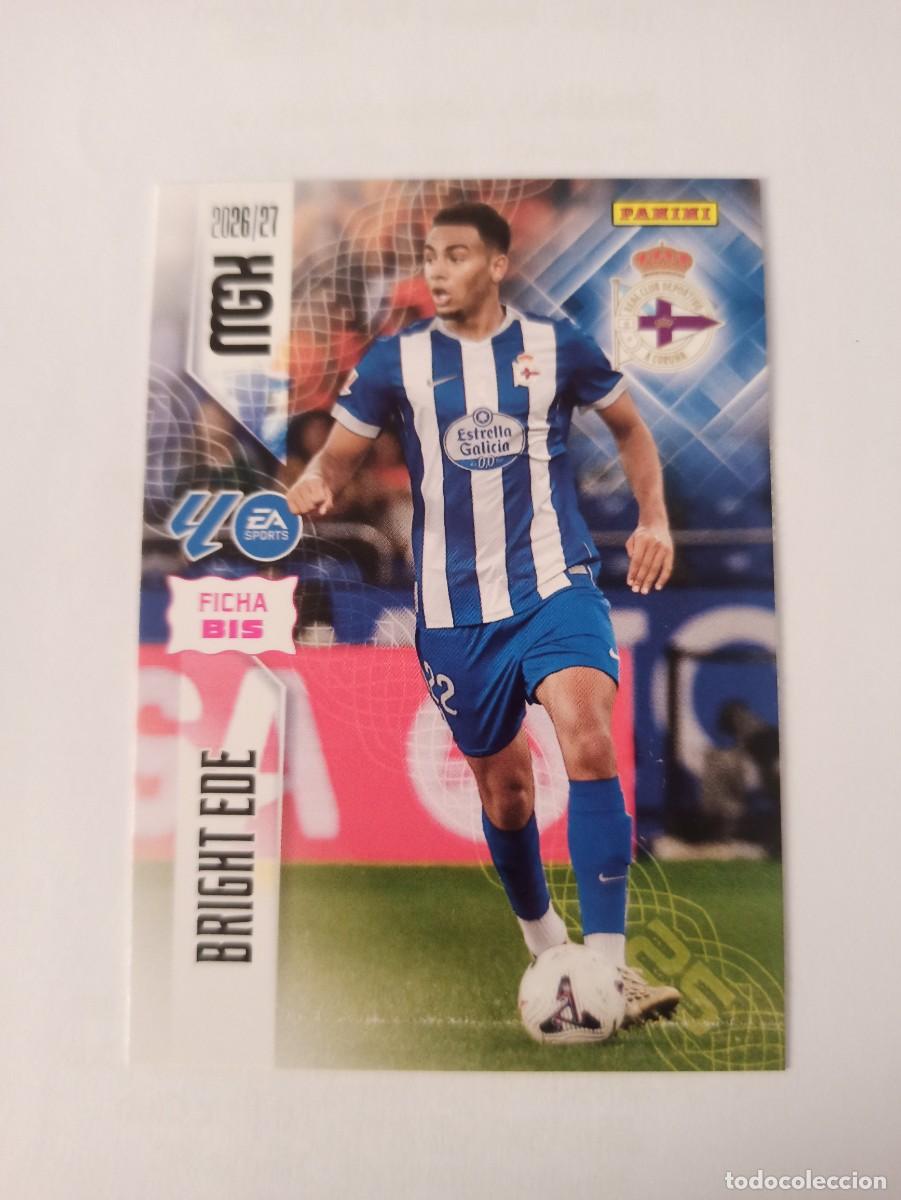Cromos de f&uacute;tbol: Bright Ede 133 bis - Deportivo Coru&ntilde;a - 2 &ordf; SEGUNDA EDICI&Oacute;N - MEGACRACKS 2026 2027 - 26 27 MGK