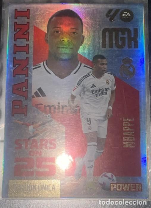 Football Stickers: Carta especial de Panini (&rdquo;Stars on 25 / Edici&oacute;n &Uacute;nica&rdquo;) Kylian Mbapp&eacute;