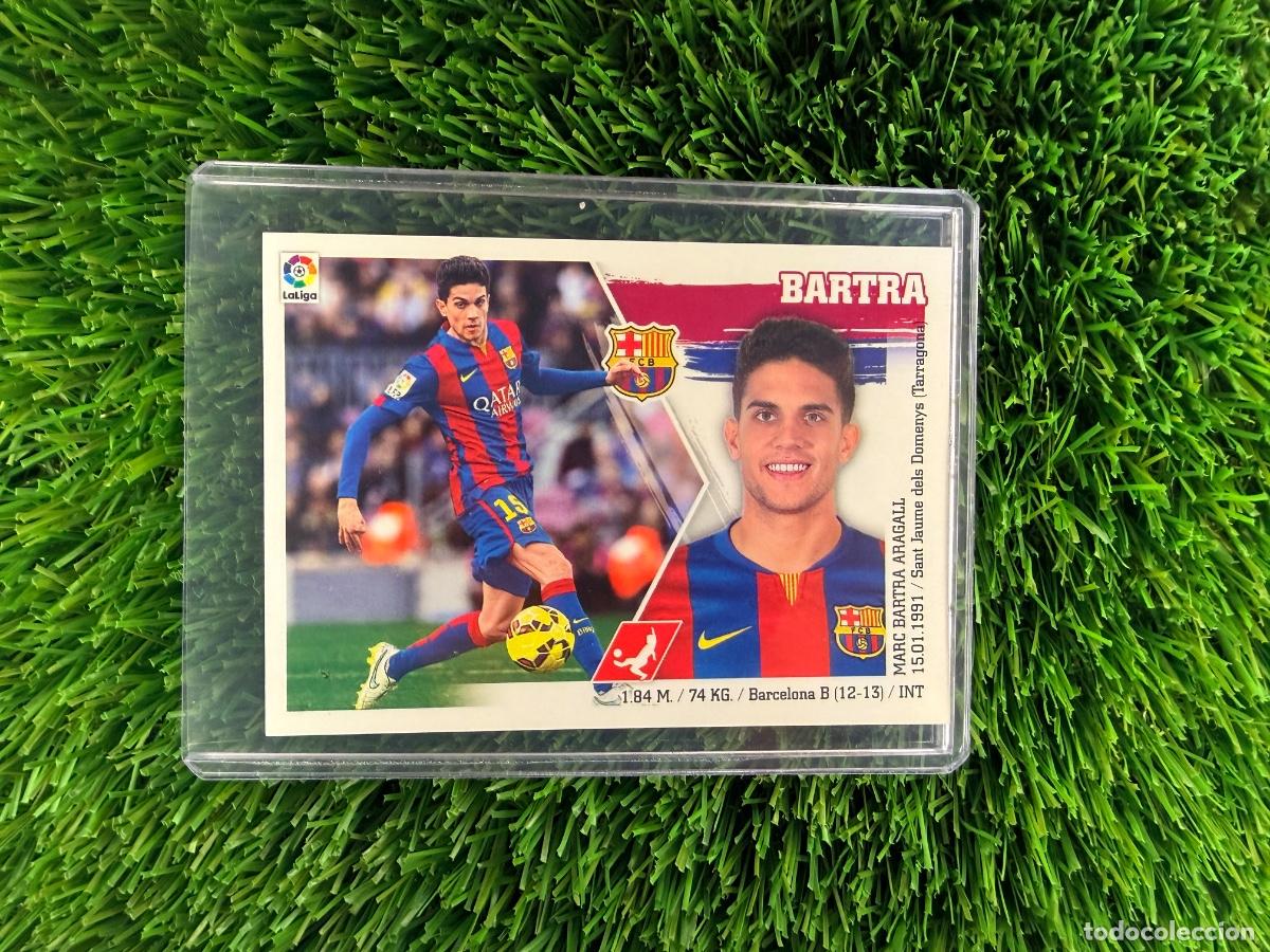 Cromos de f&uacute;tbol: N&ordm; 7 Bartra FC Barcelona Liga Este 15 16
