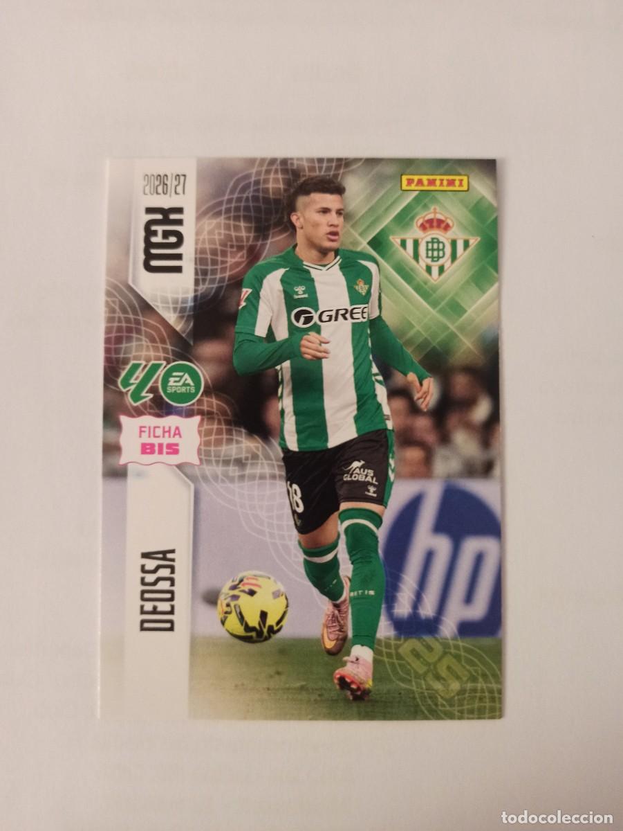 Cromos de f&uacute;tbol: Deossa 100 bis - Betis - 2 &ordf; SEGUNDA EDICI&Oacute;N - MEGACRACKS 2026 2027 - 26 27 MGK