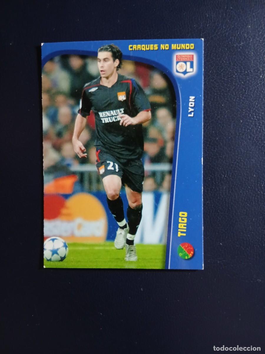 Cromos de f&uacute;tbol: 132 Tiago - Olympique Lyon - Megacraques 05 06 2005 2006 - Panini