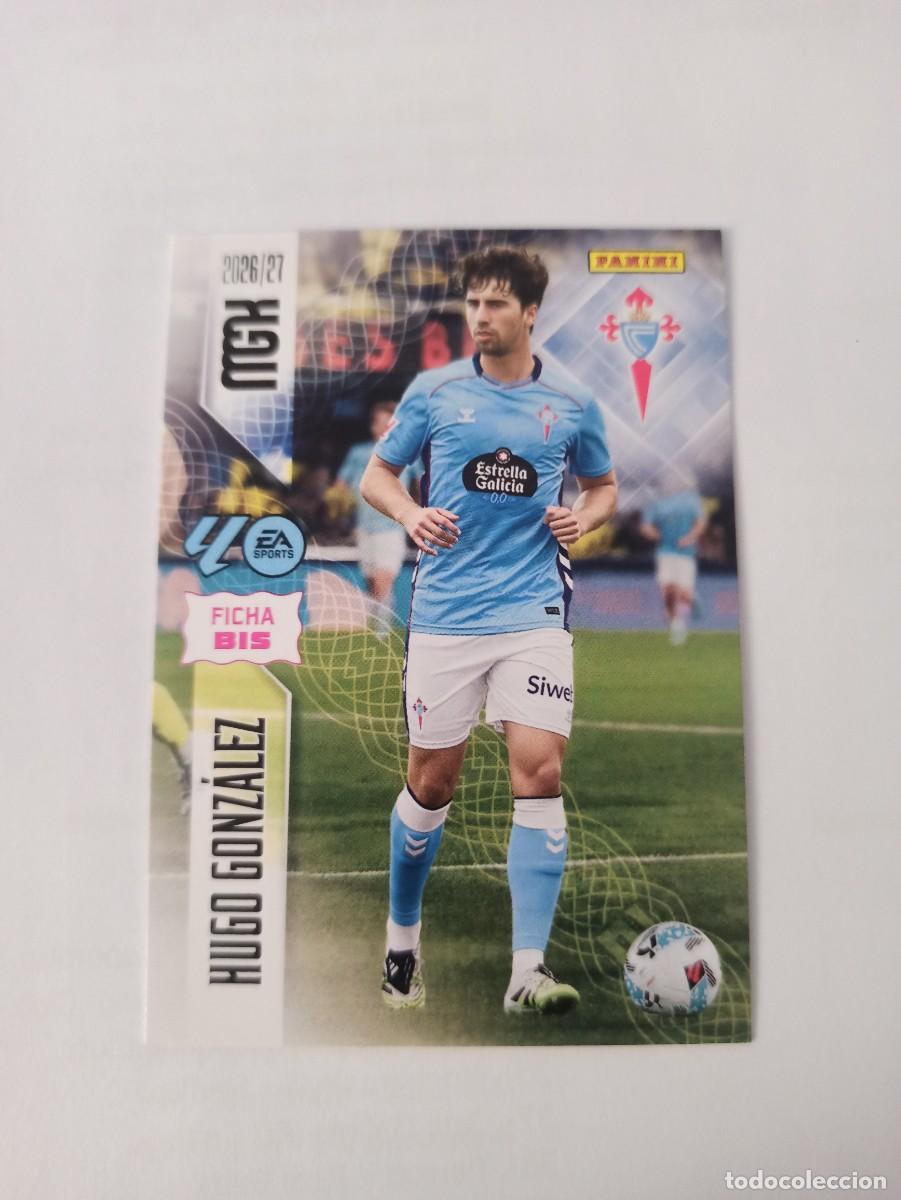 Cromos de f&uacute;tbol: Hugo Gonz&aacute;lez 123 bis - Celta - 2 &ordf; SEGUNDA EDICI&Oacute;N - MEGACRACKS 2026 2027 - 26 27 MGK