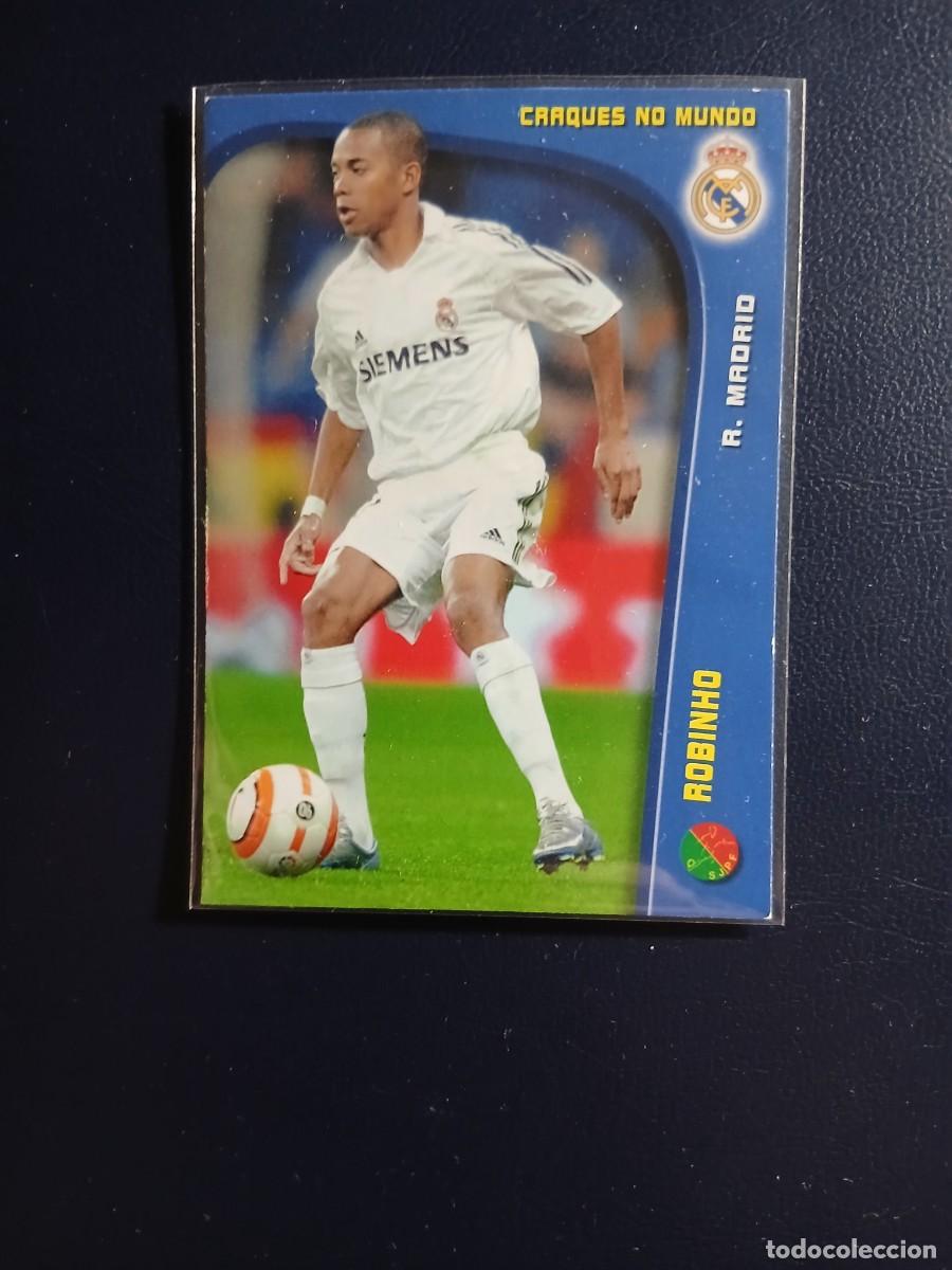 Cromos de f&uacute;tbol: 127 Robinho - Real Madrid - Megacraques 05 06 2005 2006 - Panini