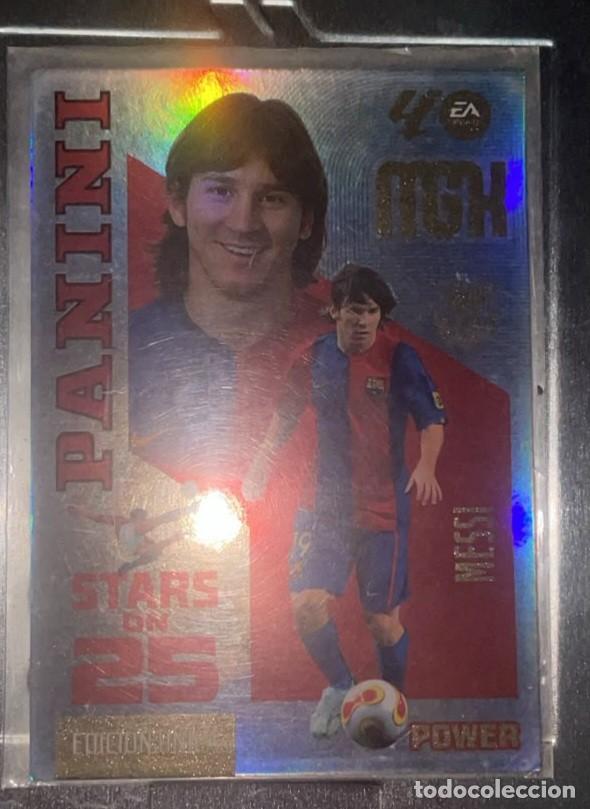 Football Stickers: Lionel messi megacracks edici&oacute;n &uacute;nica