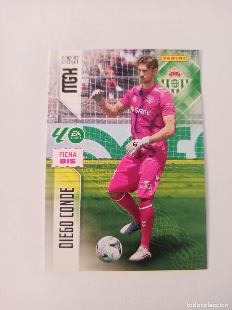 Cromos de f&uacute;tbol: Diego Conde 93 bis - Betis - 2 &ordf; SEGUNDA EDICI&Oacute;N - MEGACRACKS 2026 2027 - 26 27 MGK