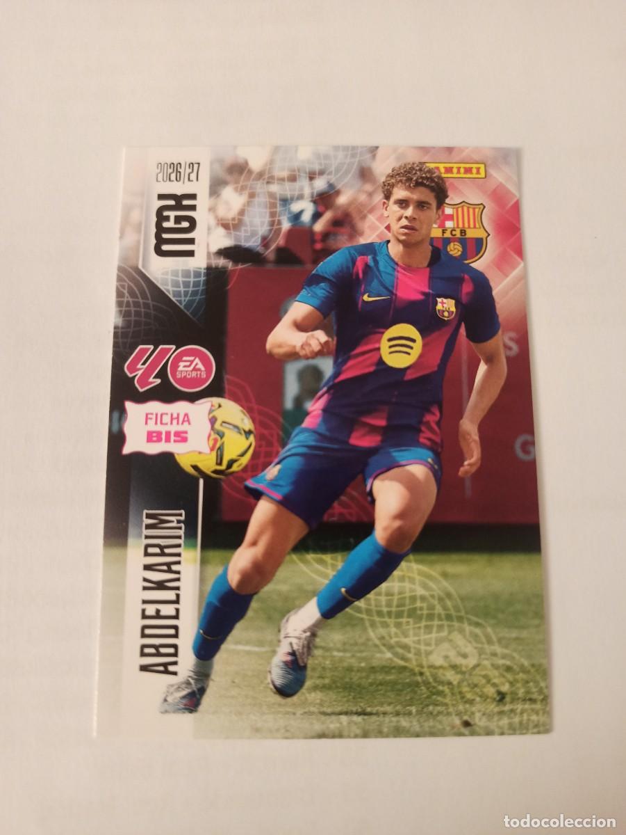 Cromos de f&uacute;tbol: Abdelkarim 90 bis - Barcelona - 2 &ordf; SEGUNDA EDICI&Oacute;N - MEGACRACKS 2026 2027 - 26 27 MGK