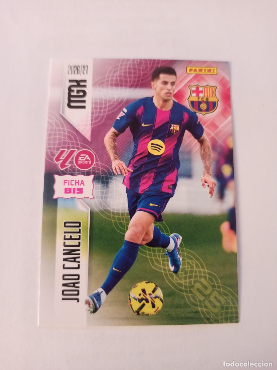 Cromos de f&uacute;tbol: Joao Cancelo 81 bis - Barcelona - 2 &ordf; SEGUNDA EDICI&Oacute;N - MEGACRACKS 2026 2027 - 26 27 MGK