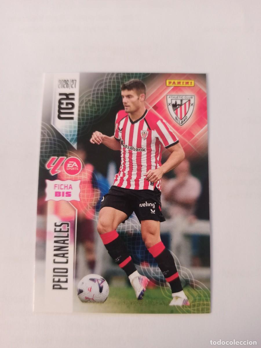 Cromos de f&uacute;tbol: Peio Canales 47 bis - Ath. Bilbao - 2 &ordf; SEGUNDA EDICI&Oacute;N - MEGACRACKS 2026 2027 - 26 27 MGK