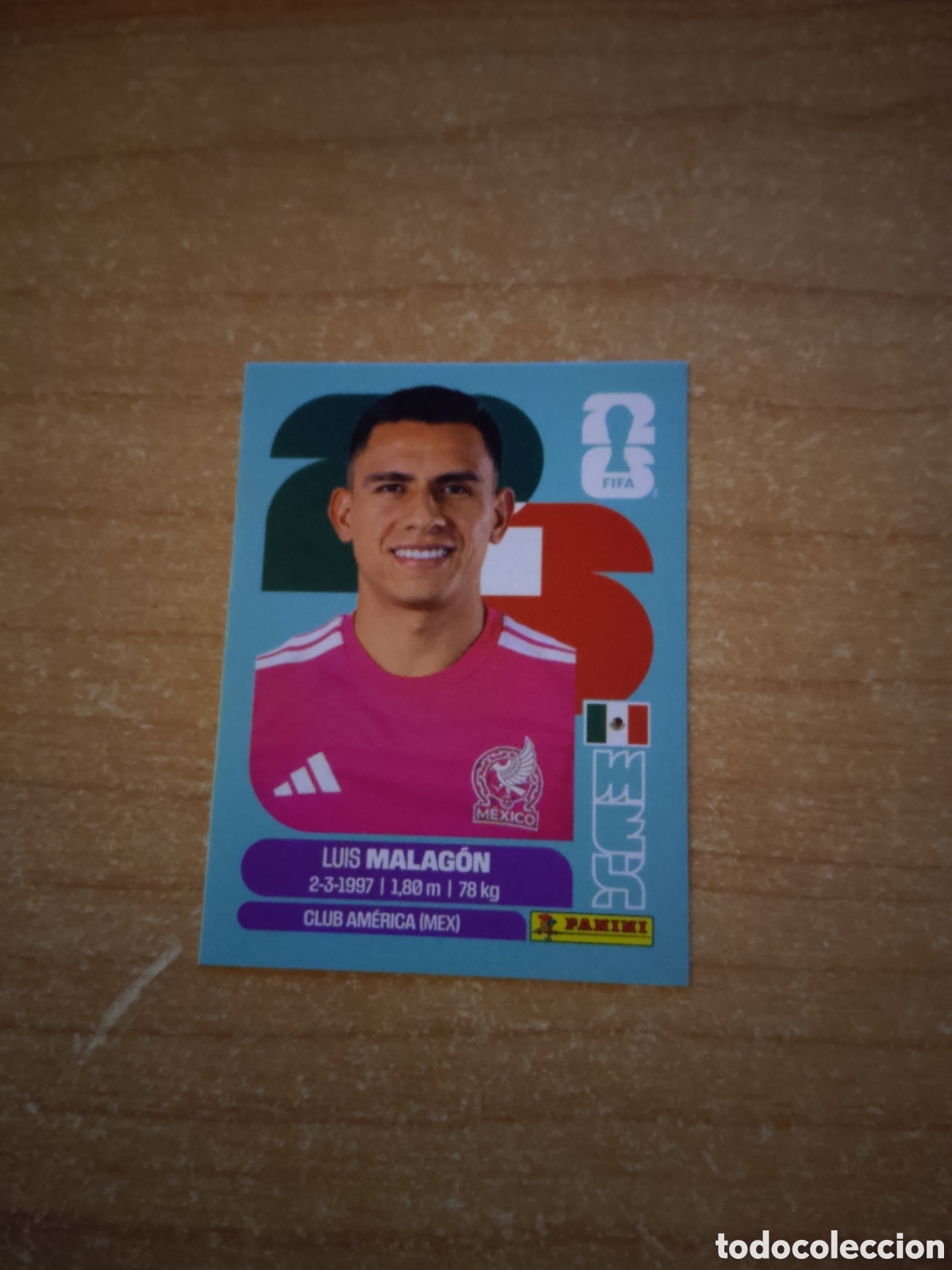 Cromos de f&uacute;tbol: 2 LUIS MALAGON MEXICO FIFA WORLD CUP 2026