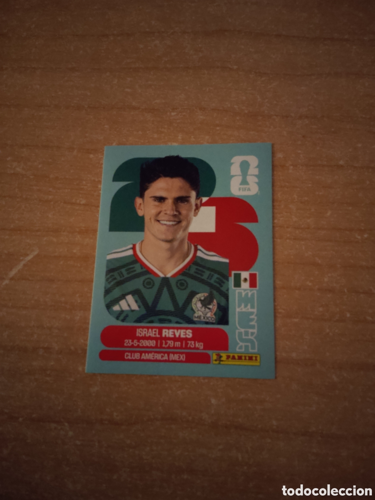 Cromos de f&uacute;tbol: 7 ISRAEL REYES MEXICO FIFA WORLD CUP 2026