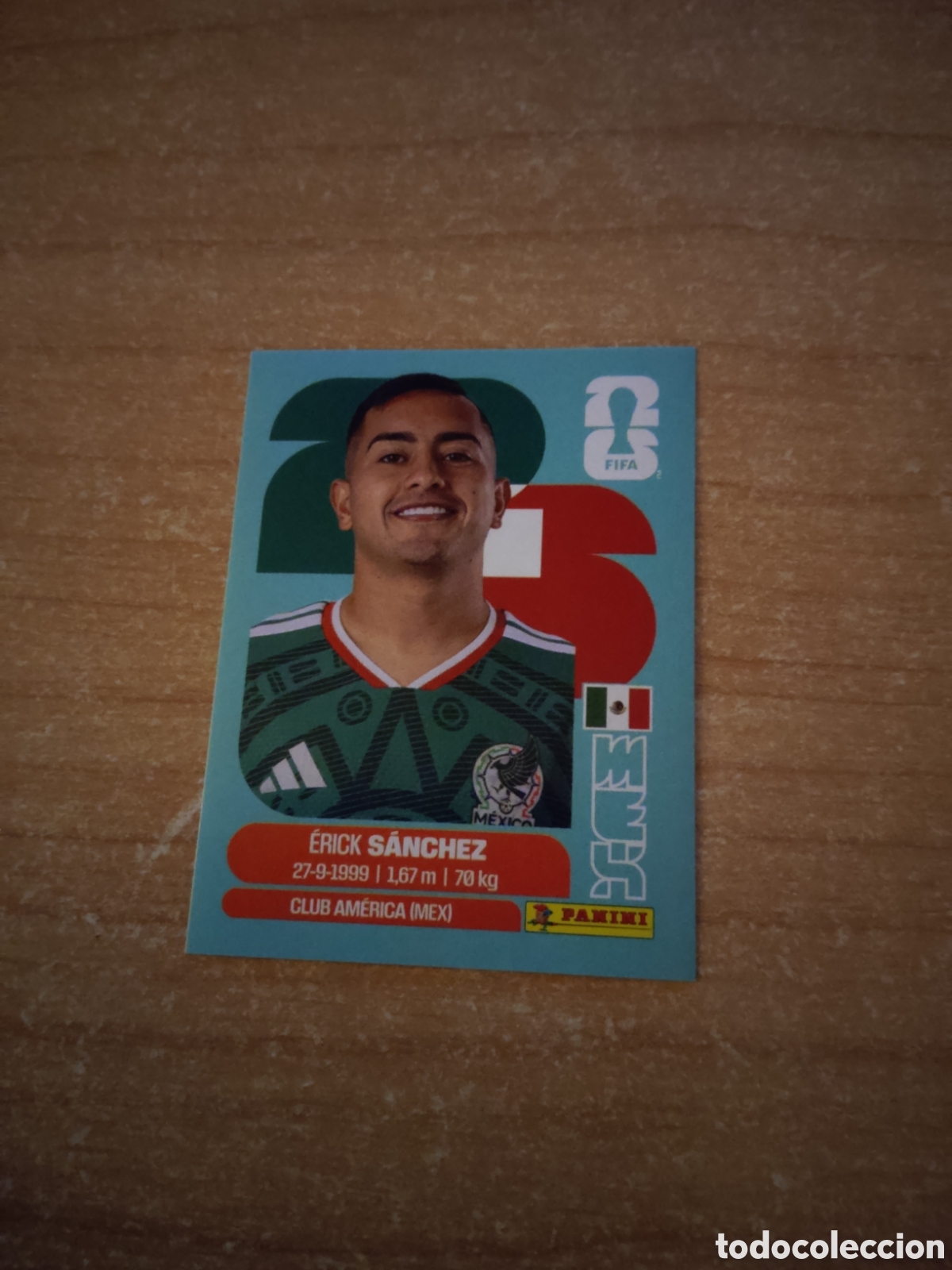 Cromos de f&uacute;tbol: 14 ERICK SANCHEZ MEXICO FIFA WORLD CUP 2026