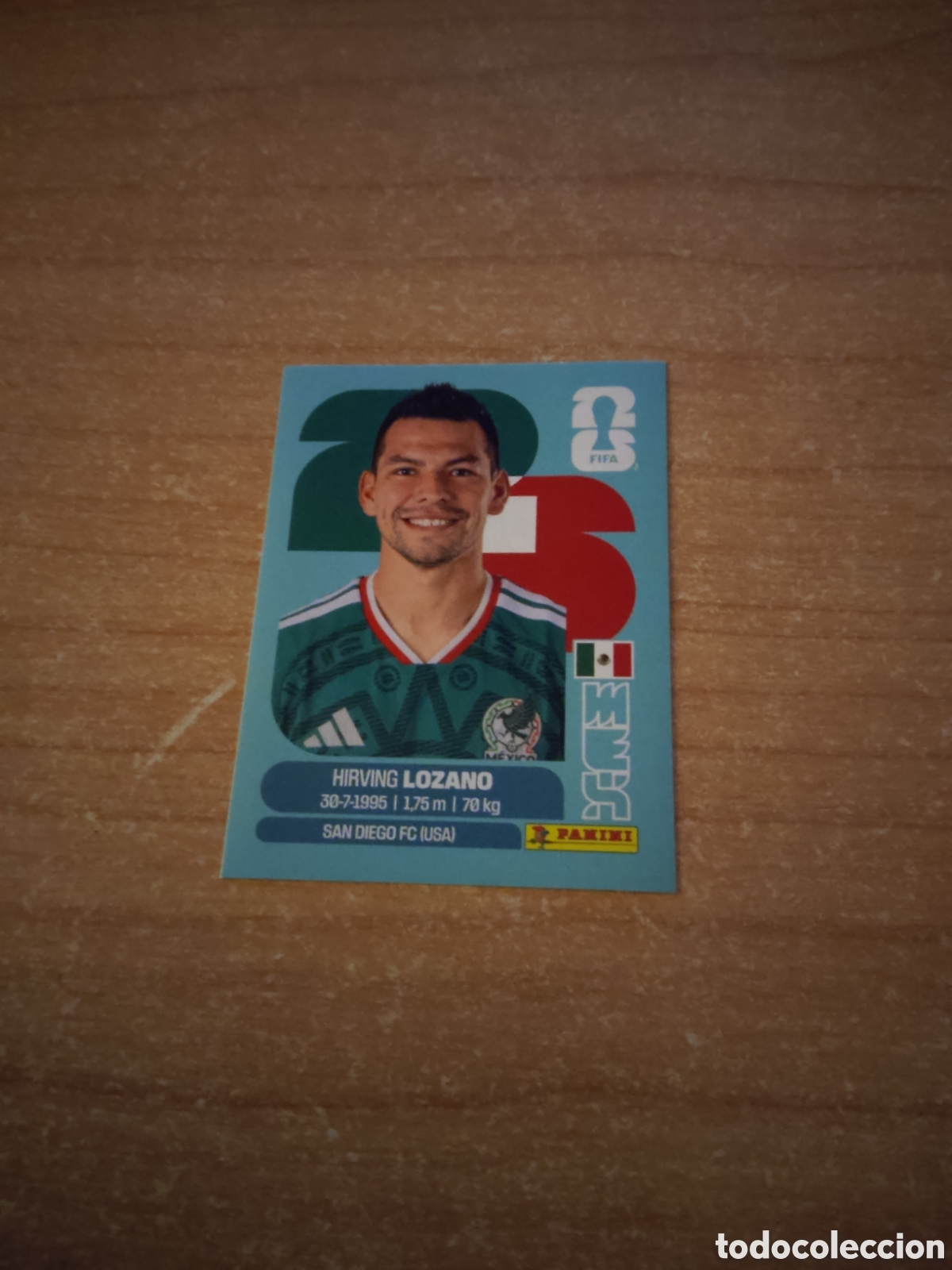 Cromos de f&uacute;tbol: 15 HIRVING LOZANO MEXICO FIFA WORLD CUP 2026