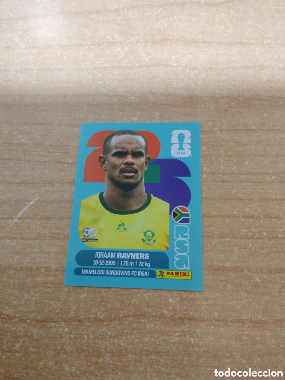 Cromos de f&uacute;tbol: 18 RAYNERS SUDAFRICA FIFA WORLD CUP 2026