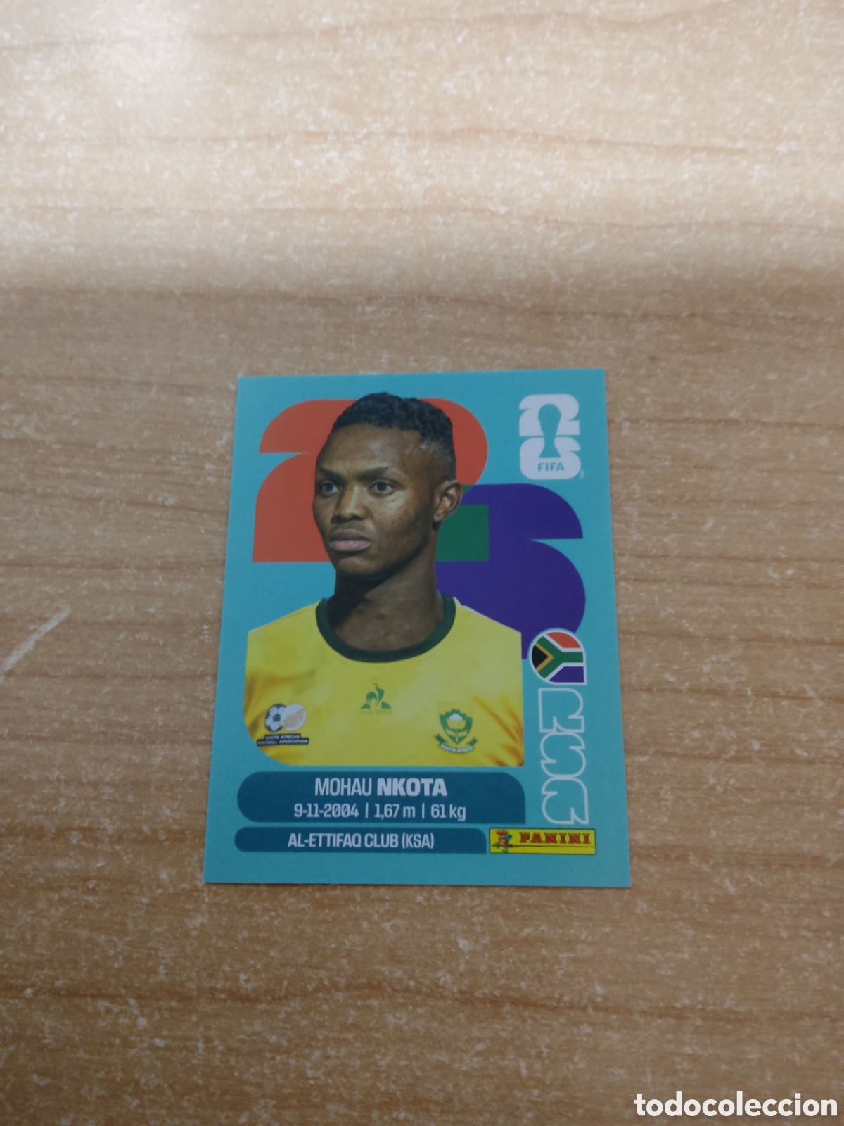 Cromos de f&uacute;tbol: 19 NKOTA SUDAFRICA FIFA WORLD CUP 2026